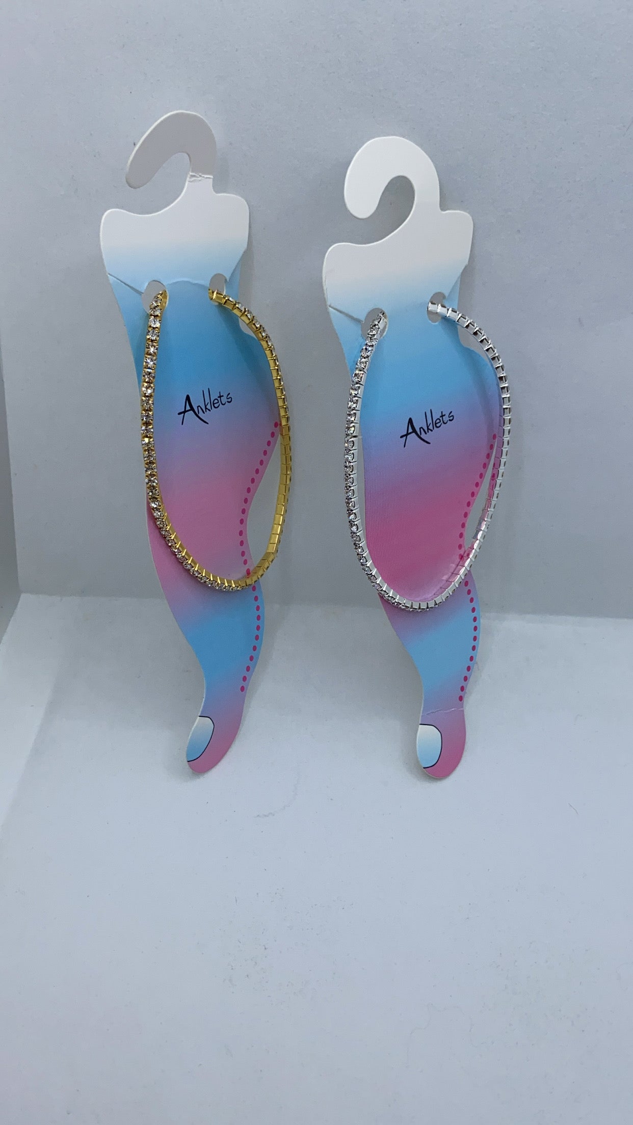 Simple Diamond Anklet